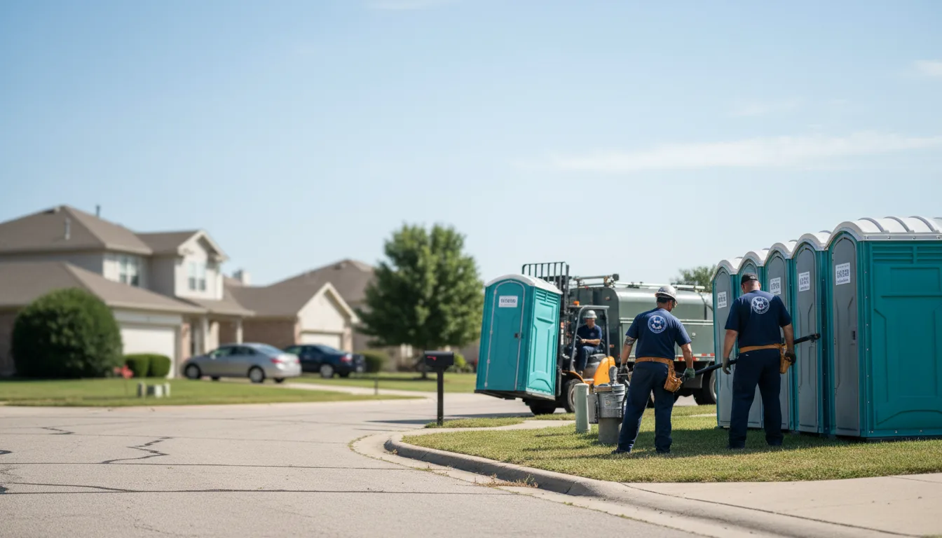 Porta Potty Rental in Valley Spring, TX near me